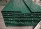 सजावटी 5 मिमी दीया 2 मीटर ऊँचाई हरे रंग की घुमावदार धातु बाड़ पैनल