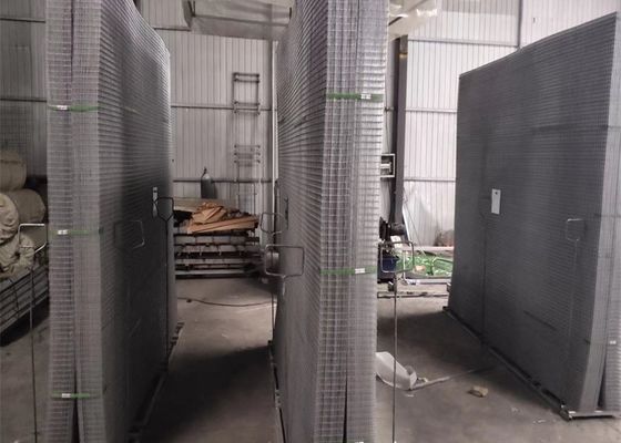 कंक्रीट के लिए स्टेनलेस 1x1 इंच 16 गेज वेल्डेड तार जाल