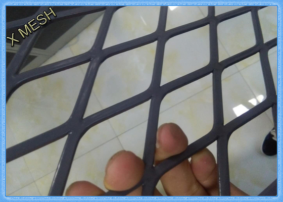 छिद्रित एल्यूमिनियम विस्तारित धातु जाल स्क्रीन Anodized खत्म भूतल सजावटी