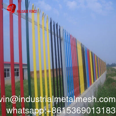 स्वनिर्धारित भारी शुल्क कटघरा बाड़ पैनल घुमावदार शीर्ष कटघरा बाड़ डब्ल्यू आकार