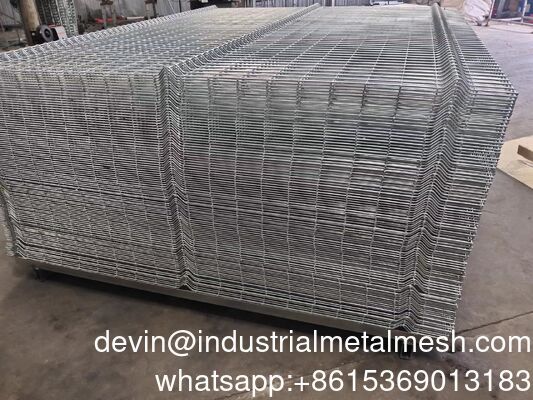 सुरक्षा उच्च शक्ति वेल्डेड 3D तार जाल सुरक्षा बाड़ पैनल