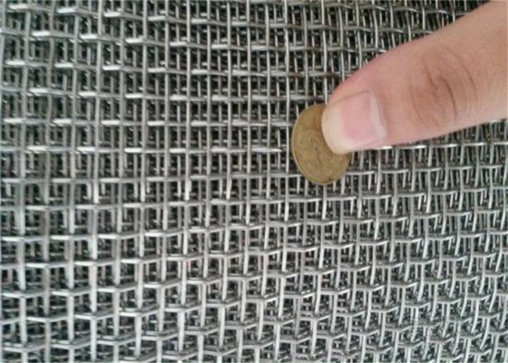 परदा दीवार के लिए सजावटी धातु 8 गेज मुखौटा मेष crimped