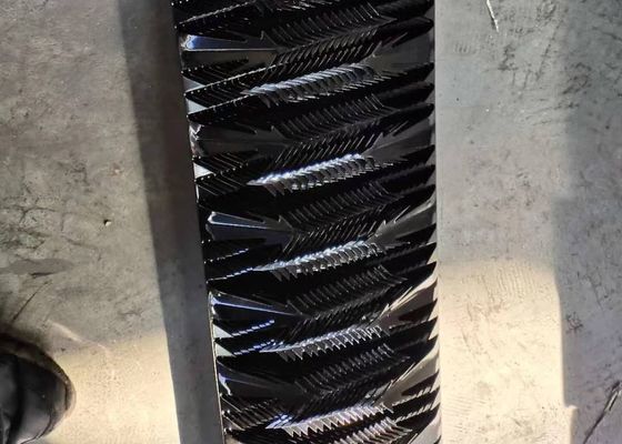 पाउडर कोटिंग बिग एंटी क्लाइम्ब 2 मिमी वॉल सिक्योरिटी वॉल स्पाइक्स